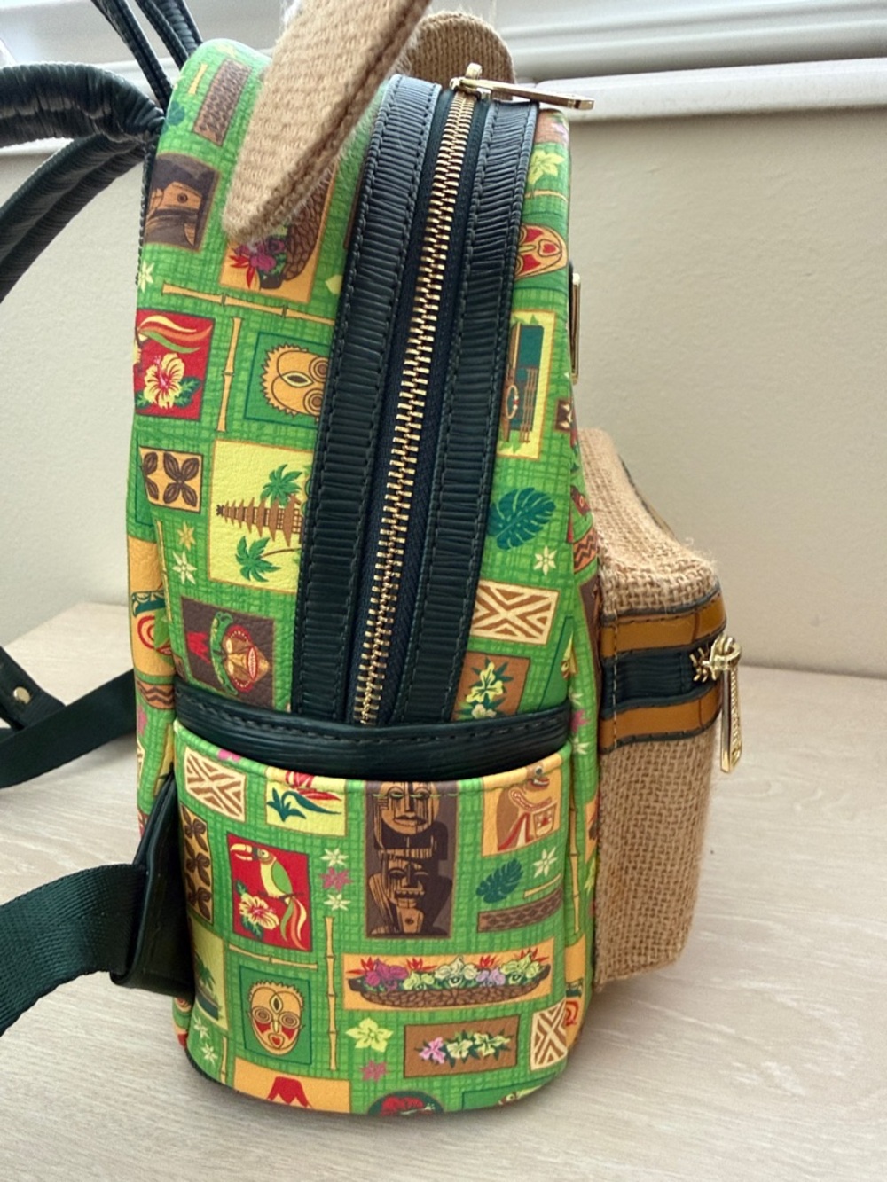 Disney Loungefly 50th Anniversary Enchanted Tiki Room Mini Backpack - Picture 10 of 11